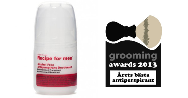 grooming awards antiperspirant